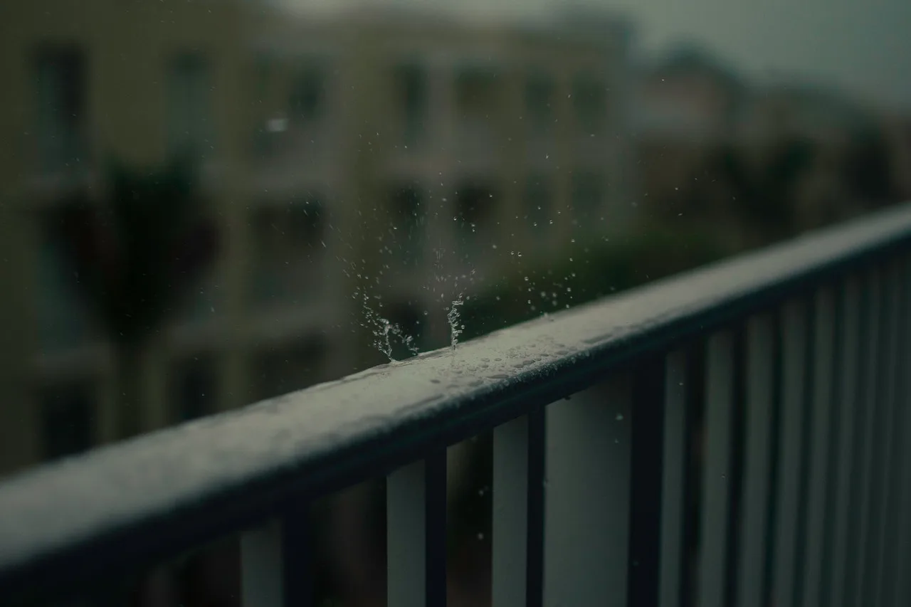 guardrail, fence, blur, dark